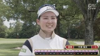 日本女子アマVの中澤瑠来「今年こそプロテストを通ってツアーで活躍できるような選手に」