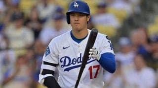 大谷翔平、6試合ぶり26号なるか　前日には背中に死球、患部に湿布も…「1番・DH」で出場