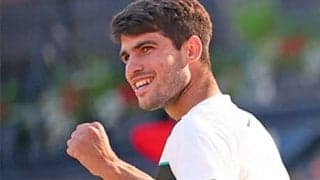 アルカラス 5大会連続27度目の決勝へ