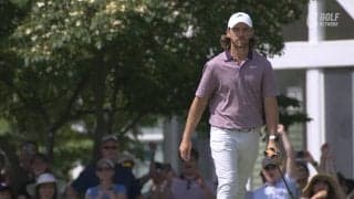 【動画】トミー・フリートウッドがPGAツアー初勝利に王手！松山英樹はスコア落とすも意地のバーディ奪取【トラベラーズチャンピオンシップ3日目】