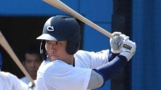 今秋ドラフト候補の中京大スラッガーが紅白戦で先頭打者弾！代表入りへ鮮烈アピール｢一球で仕留めることができた｣【大学日本代表候補合宿】