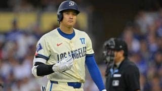 大谷翔平、あざ抱え臨む2度目の登板　右肩下部は青紫色に…患部に湿布貼り帰宅