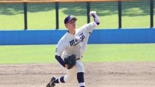 ドラフト上位候補に挙がる明治大の左腕が2回無失点の快投！代表監督も高評価【大学日本代表選考合宿】