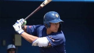 創価大のドラ1候補スラッガーがマルチヒット！打撃練習では柵越えを披露し、復調の兆し【大学日本代表選考合宿】