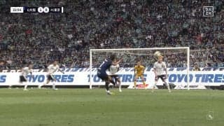 嘘だろ？G大阪・宇佐美の超スーパーFKを許したFC東京の“壁”が物議「2枚しかいないって何？」「直接狙える距離...」