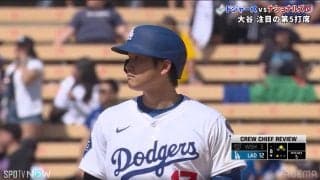 ホームラン？大谷翔平も26号弾の“HR判定”に驚いていた！ リプレー検証で確定→目を見開きポカン「びっくりしちゃったね」