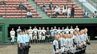 元プロ野球選手の監督から教わった連係で団結　森・八雲の井筒主将