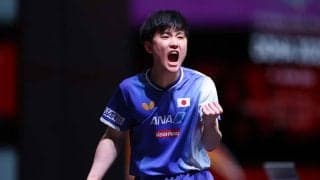 張本智和が日本勢トップの4位、松島輝空が20位、戸上隼輔が25位｜卓球男子世界ランキング（2025年第26週）