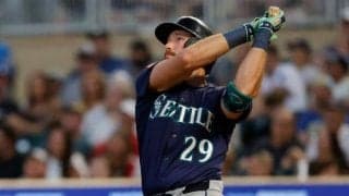 マリナーズ28歳「打てる捕手」が話題！大谷、ジャッジ超えのシーズン63発ペース　4戦5発に注目　「両打ちってのがまたすごいな」
