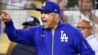 大谷翔平への死球は「故意」　怒り続くロバーツ監督…収まらぬ“嫌悪感”「右投げの投手が」