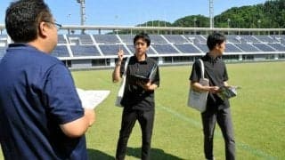 キャンプ地は温暖から冷涼へ　Jリーグの開幕移行で青森が誘致ツアー