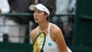 シングルスでウィンブルドン初挑戦の柴原瑛菜がストレート勝ち。日本人女子で唯一予選2回戦へ[ウィンブルドン]