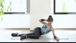 腹筋を気持ちよく伸ばして、しっかり引き締める8分間メニュー