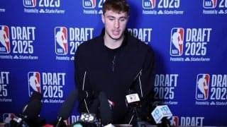 ドラフトトップ指名が濃厚なフラッグ…レブロンは「フロアでいろんなことをこなせる」と称賛