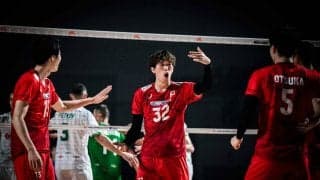 男子日本代表　第2週大会初戦で開催国のブルガリアにストレート負け