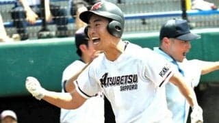 野球の楽しさ、取り戻した夏の札幌円山　青空の下でガッツポーズ