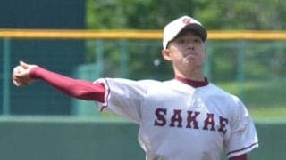 球速はなくても緩急で　強豪校相手に1失点　室蘭栄の竹岡漣投手