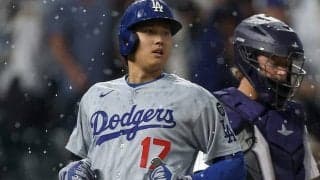 大谷翔平、3戦連続安打で勝利貢献　申告敬遠、打撃妨害で4出塁…ド軍はリーグ最速50勝