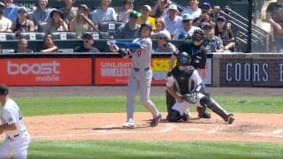 大谷翔平の40度“超高弾道”アーチにネット裏の観客も口あんぐり SNS上も驚きの声「みんな上見上げてた」