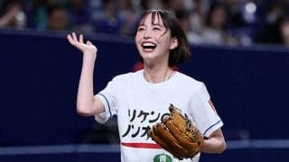 ショートボブの人気モデルは「最高じゃねえか」　抜群スタイルの一投→深々お辞儀