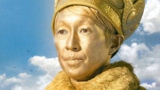 金の武豊像にルメールも驚愕！？無人島が舞台のウマ娘新CMが公開