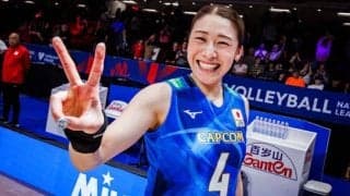 女子バレー石川真佑、鮮やかユニで“突然”の報告に「まゆちゃん、大好き〜」「私たちの国を代表してくれてありがとう！」
