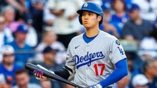 大谷翔平、渡米後最速更新164km　2回無失点＆3三振…野手登板で途中交代、ド軍は敗戦