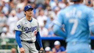 大谷翔平は敵軍スターと「何話していたのかな？」　誕生した豪華な瞬間にX釘付け「ええな…」