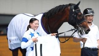 【函館8R】小林美駒が本日の3勝目と好調！チュウワクリスエスで人気に応える