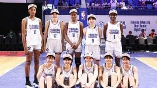 京都精華学園がNBA新大会で初代王者に…100点ゲームで韓国の温陽女子に快勝