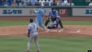 なんだこれは…？ 大谷翔平、新たな魔球で“異変”「ドン引き」 かすりもしない“マン振り三振”→相手打者が呆然リアクション「これは打てない」