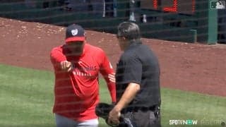 触ってないだろ！エンゼルス戦で敵軍監督がブチギレ退場 オホッピーが“微妙すぎるタッチプレー”もリプレイ検証で判定覆らず“激昂”