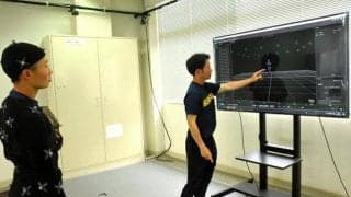 3D映像で見える化、理想のフォームへ　先端機器を駆使する浜田商