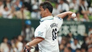 56歳になっても「いい球放るなあ」　レジェンドの渾身1球は「現役時代を彷彿」