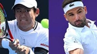  【速報中】西岡良仁vsディミトロフ 