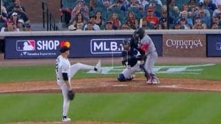 どうなってんだよ！ タイガース最強左腕の剛速球で“まさかの光景”「エグすぎる」13奪三振のスクーバル、予想外の“奪三振リアクション”が話題に「笑ってるやん」