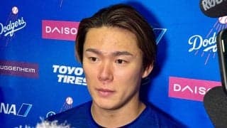 投手・大谷翔平は「見ていて勉強になる」　山本由伸が言及…“共闘”は「すごく楽しい」