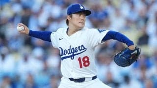 山本由伸、7回1失点で渡米後最多8勝目　渾身の98球で8K…本拠地熱狂、防御率リーグ3位