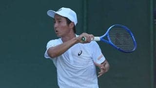 望月慎太郎、世界20位ハチャノフと激闘を演じるもフルセットで惜敗。グランドスラム初の3回戦進出ならず[ウィンブルドン]