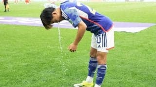 東京V新人FW｢灼熱の川崎戦｣での興味深い行動、W杯｢テレビ中継｣が生んだ試合中の水分補給【サッカーに｢飲水タイム｣は必要か】(1)