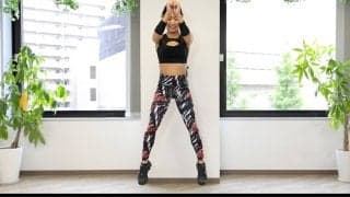 「キツい、でも効く」ジャンピング入り下半身爆裂スクワット6連打