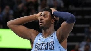 グリズリーズとの巨額な延長契約に合意と報じられたジャクソンJr.が右足負傷で手術