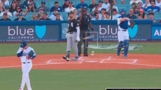 なんだこれは…？ 山本由伸に“打者が混乱”「どんな表情」 分からないまま“空振り三振”→“呆然”リアクション「なぜ当たらないんだ」