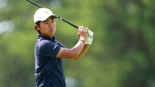 6打差追う清水蔵之介、最終日は「できる限りのゴルフで最大限のスコアを出したい」