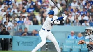 大谷の背後にズラリ…ド軍戦の中継で“珍光景”「たくさんおる」　いつもと違う客席に注目