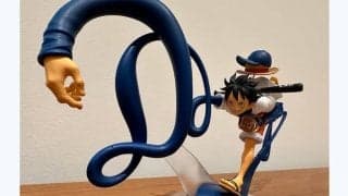 大谷翔平、ワンピース人形に“ご満悦”　まさかの連投…試合62分後、ルフィをドアップ公開