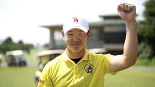 日本アマVの佐藤快斗「マスターズで優勝することが夢なので、それに向けて頑張る」