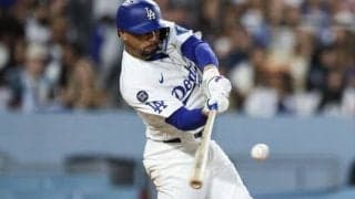 ノーヒットでも2四球、2得点の活躍…大谷翔平は「いつも通りだ」 復活弾のベッツが思い描く“MVPトリオ”完全復調の未来「僕も調子を上げればもっと強力に」