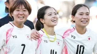 ｢カワイ過ぎっ！｣なでしこ司令塔の“異競技”対談＆“お団子おさげ姿”のセンス抜群フリースローに反響！｢運動神経いい｣｢ツーショット 可愛さが4倍だぁ｣の声