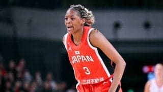 第2戦でチーム最長の出場時間を記録した馬瓜ステファニー「みんながヘッドダウンしないように」